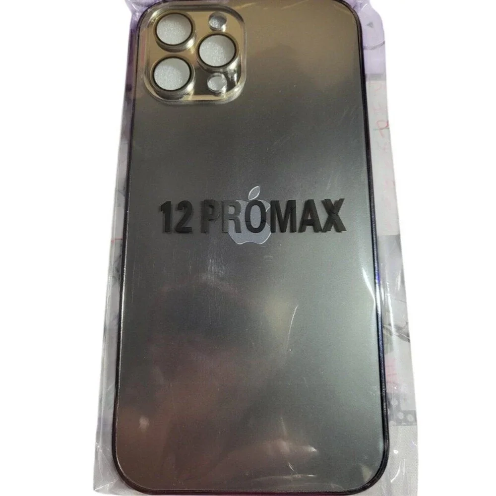 Luxury Smoke Gray iPhone 12 Pro Max Case